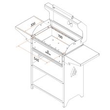 Мангал Family Optima BBQ Gratar FOB2000