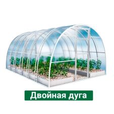 Теплица ЦЕЛЬНОДУГОВАЯ Плюс 3х6 м (каркас)