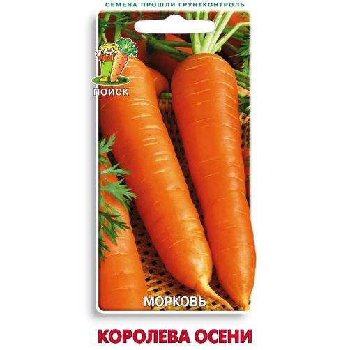 Морковь Королева осени (ЦВ), 2 гр.