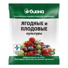 Удобрение Ягодные и Плодовые культуры, 50 г Биона