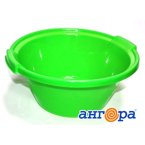 Таз зеленый Ангора пластик, 7 л