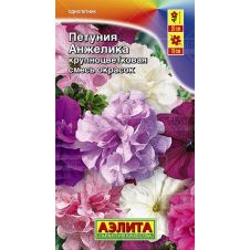 Петуния Анжелика, смесь окрасок крупноцветковая, 10 шт.