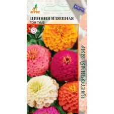 Цинния Изящная Том Тумб  0,5 гр.