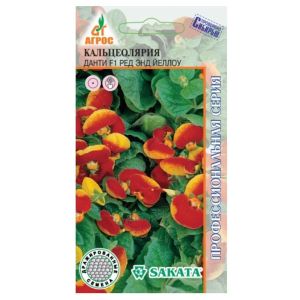 Кальцеолярия Данти F1 Ред энд Йеллоу 7 шт Агрос