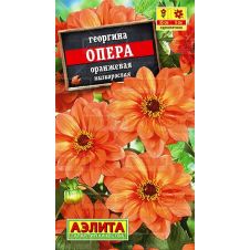 Георгина Опера оранжевая 0,1 г АЭЛИТА