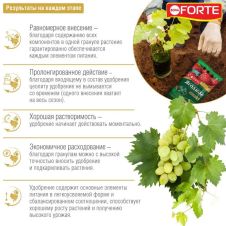 Удобрение гранулированное Ягодное с микроэлементами, 2,5 кг Bona Forte