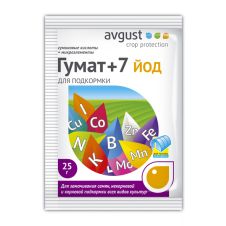 Гумат +7 йод для подкормки 25 г