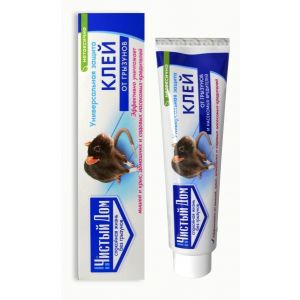 Клей ЧИСТЫЙ ДОМ от грызунов и насекомых 60 г.