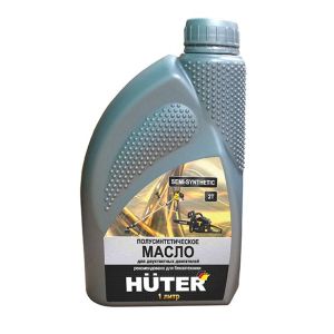 Масло 2Т для двухтактных двигателей для техники Huter, 1л