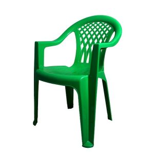 Кресло пластиковое «Виктория», зеленое  (Парма мебель)