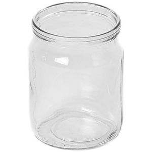 Банка стеклянная СКО  с простым горлом