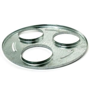 Крышка стерилизатор для 3 банок металлическая