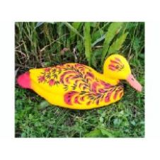 Садовая фигура Кряква расписная