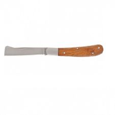 Нож садовый, 173 мм, складной, копулировочный, деревянная рукоятка (PALISAD)