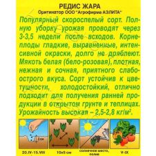 Редис Жара Аэлита