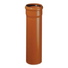 Труба с раструбом d-110 мм 3м, Политэк