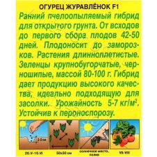 Огурец Журавленок F1 Аэлита