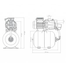 Насосная станция Джилекс Джамбо 55/35 П-18