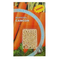 Морковь Самсон 300 шт, Росток-Гель