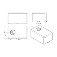 Емкость ЭВП 50 литров пластиковая