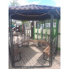 Лавочка для шестигранной беседки 1,45м