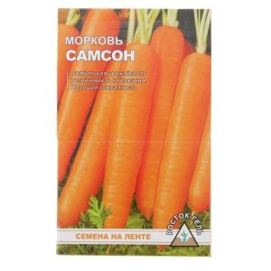 Морковь Самсон на ленте 6 м Росток-Гель
