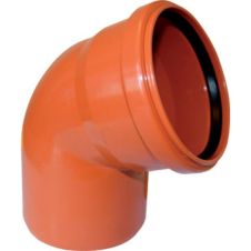 Отвод 45° d-110 мм, Политэк