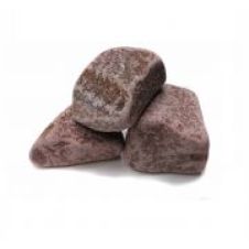 Мрамор галтованный красный, фр.30-70 мм