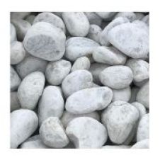 Мрамор галтованный сине-белый фр.30-70 мм