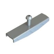 Крепеж стальной оцинкованный 117 мм для пластикового и полимербетонного лотка