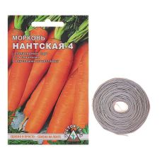 Семена Морковь Нантская 4, 8 м Росток-Гель