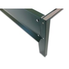 Вставка для грядки 2500 х 325 мм окрашенное