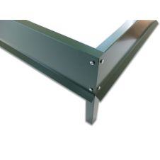 Ограждение грядки 1990х625х325 мм окрашенное