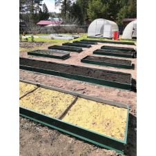 Ограждение грядки 1990х625х325 мм оцинкованное