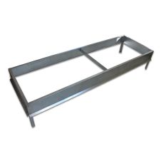 Ограждение грядки 2500х833х325 мм оцинкованное