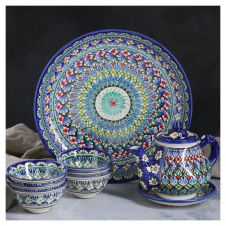 Набор чайный 9 предметов керамика