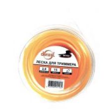 Леска для триммера треугол. 2,0*15м Denzel