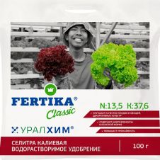 Селитра Калиевая NPK 13,7:0:37,6, 100 г Фертика