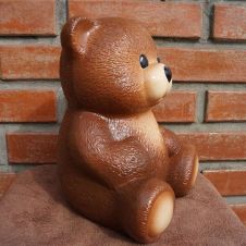 Садовая фигура Медвежонок коричневый 23,5 см ТСМ