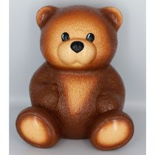Садовая фигура Медвежонок коричневый 23,5 см ТСМ