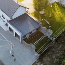 Блок подпорный 395х270х167 мм серый
