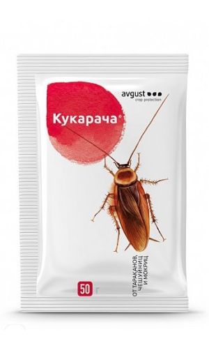 Кукарача  50 гр (Август) защита от насекомых