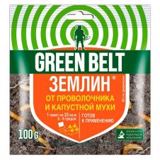 Землин от почвообитающих вредителей 100 г Грин Бэлт