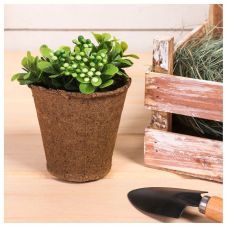 Горшок торфяной  400 мл. 90х90 мм.