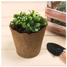 Горшок торфяной  500 мл. 110х110 мм.