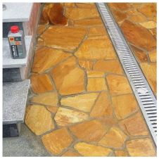 Златолит желто-серый, толщина 10-25 мм