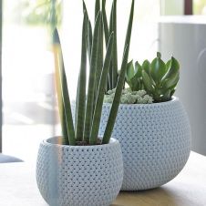 Кашпо для цветов Splofy Bowl голубой 9 л.