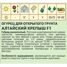 Огурец Алтайский крепыш F1 Агрос