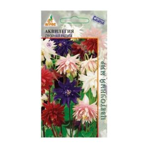 Аквилегия Двойная радуга 0,1г Агрос